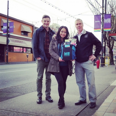 @westendbia: “@nelsonmouellic and Executive Director Stephen Regan presented @jennchanphotography with