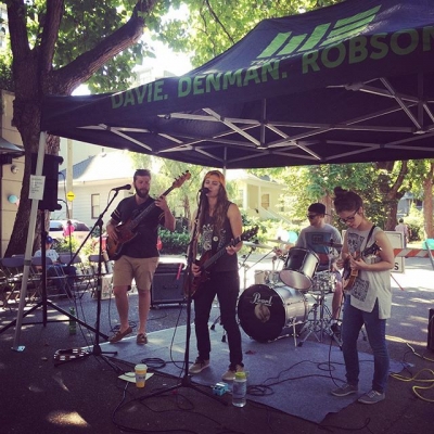 @westendbia: “Loving the sounds of @gabe_ohyeahs on the Cardero Stage