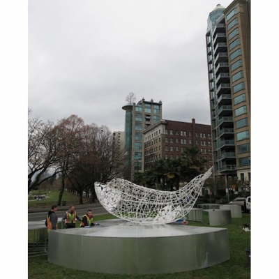 @westendbia: “Crews were at Morton Park today to install the