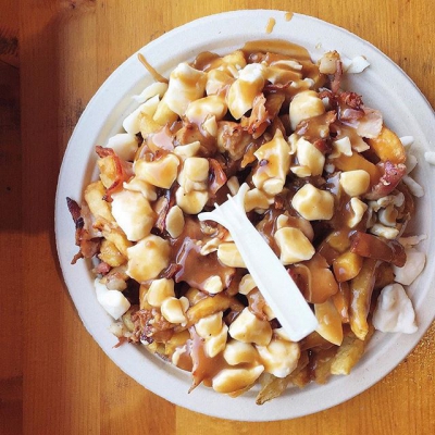 @westendbia: “One of my favourite comfort foods is poutine! For